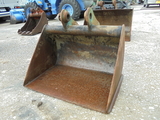 中古建設機械 日立建機 EX40U-SLOPE-BUCKET 写真
