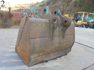 used construction machinery Attachment KOBELCO SK042 Slope bucket 