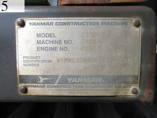 中古建設機械 中古 ヤンマーディーゼル クローラ・キャリア クローラダンプ C30R-2
