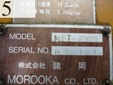 中古建設機械 中古 諸岡 MOROOKA クローラ・キャリア クローラダンプ MST-2000