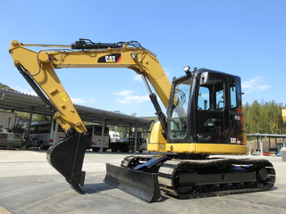 中古建設機械 中古 油圧ショベル・バックホー キャタピラー 308ECR 写真