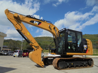 中古建設機械 中古 油圧ショベル キャタピラー 312E-2 写真