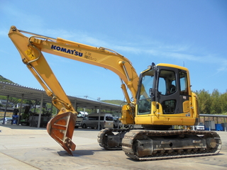 中古建設機械 中古 油圧ショベル コマツ PC128US-8 写真