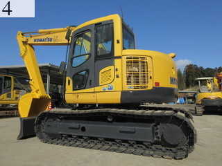 中古建設機械 中古 コマツ KOMATSU 油圧ショベル・バックホー ０．４－０．５立米 PC138US-8