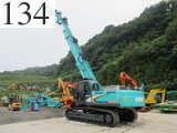 中古建設機械 中古 コベルコ建機 KOBELCO 解体機 ロングフロント・ハイリフト SK350DLC-8