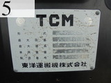 中古建設機械 中古 TCM 東洋運搬機 TCM フォークリフト ディーゼルエンジン FD15Z17