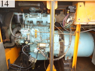 中古建設機械 中古 デンヨー DENYO 発電機  DCA-25SPM