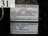 中古建設機械 中古 ヤンマーディーゼル YANMAR 油圧ショベル・バックホー ０．２－０．３立米 B6-3A