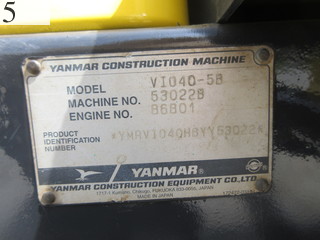 Used Construction Machine Used YANMAR YANMAR Excavator 0.2-0.3m3 VIO40-5B