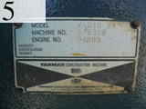 中古建設機械 中古 ヤンマーディーゼル YANMAR 油圧ショベル・バックホー ０．１立米以下 ViO10-2A