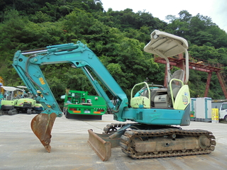中古建設機械 中古 ミニ油圧ショベル ヤンマーディーゼル ViO27-3 写真