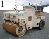 中古建設機械 中古 明和製作所 MEIWA ローラー 舗装用振動ローラー MUC-250