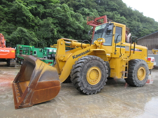 中古建設機械 中古 ホイール・ローダ 川崎重工業 85ZV-2 写真