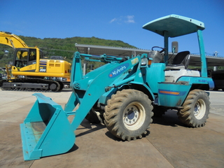 中古建設機械 中古 ホイール・ローダ クボタ RA401 写真