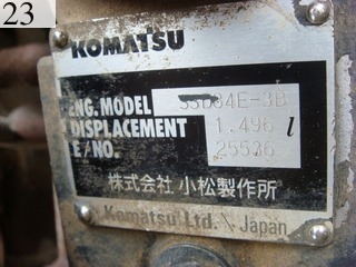 中古建設機械 中古 コマツ KOMATSU ホイール・ローダ １．０立米以下 WA40-3E