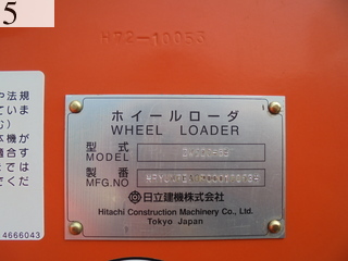 中古建設機械 中古 日立建機 HITACHI ホイール・ローダ １．０立米以上 ZW220-5B