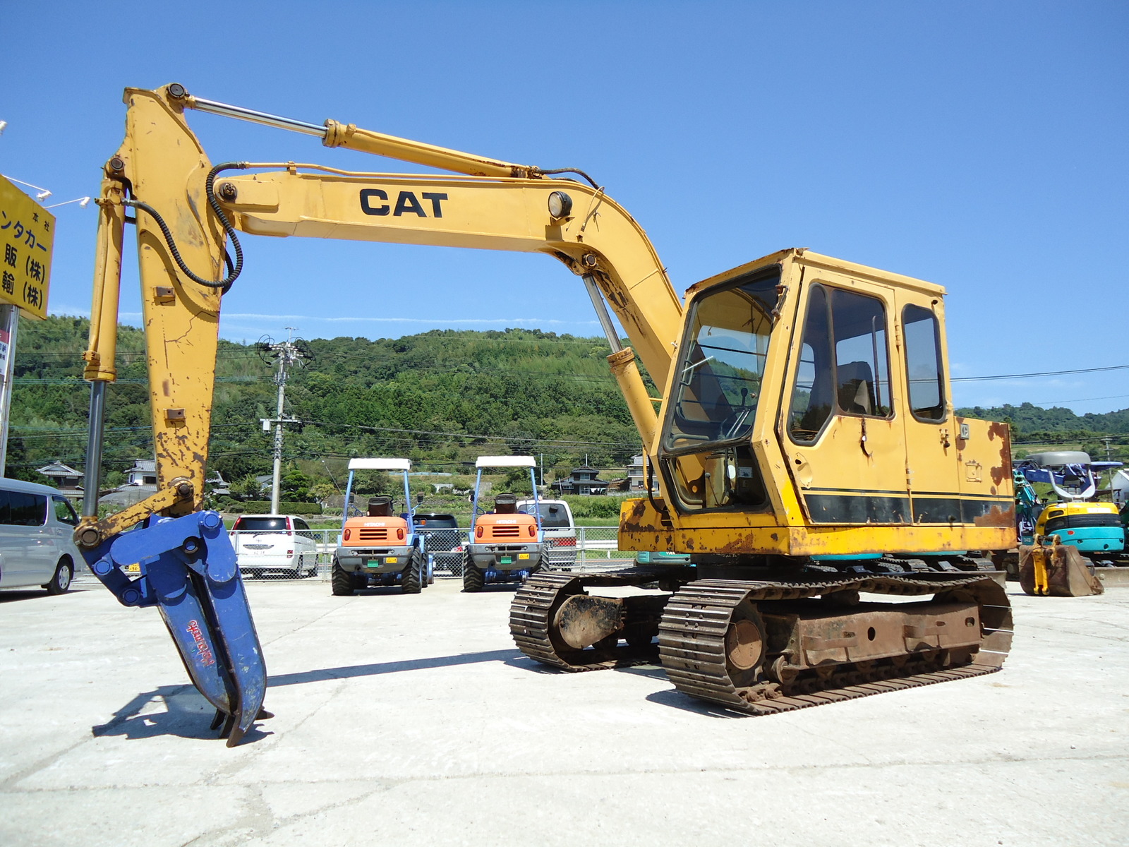 Used Construction Machine Used CAT CAT Excavator 0.2-0.3m3 E70