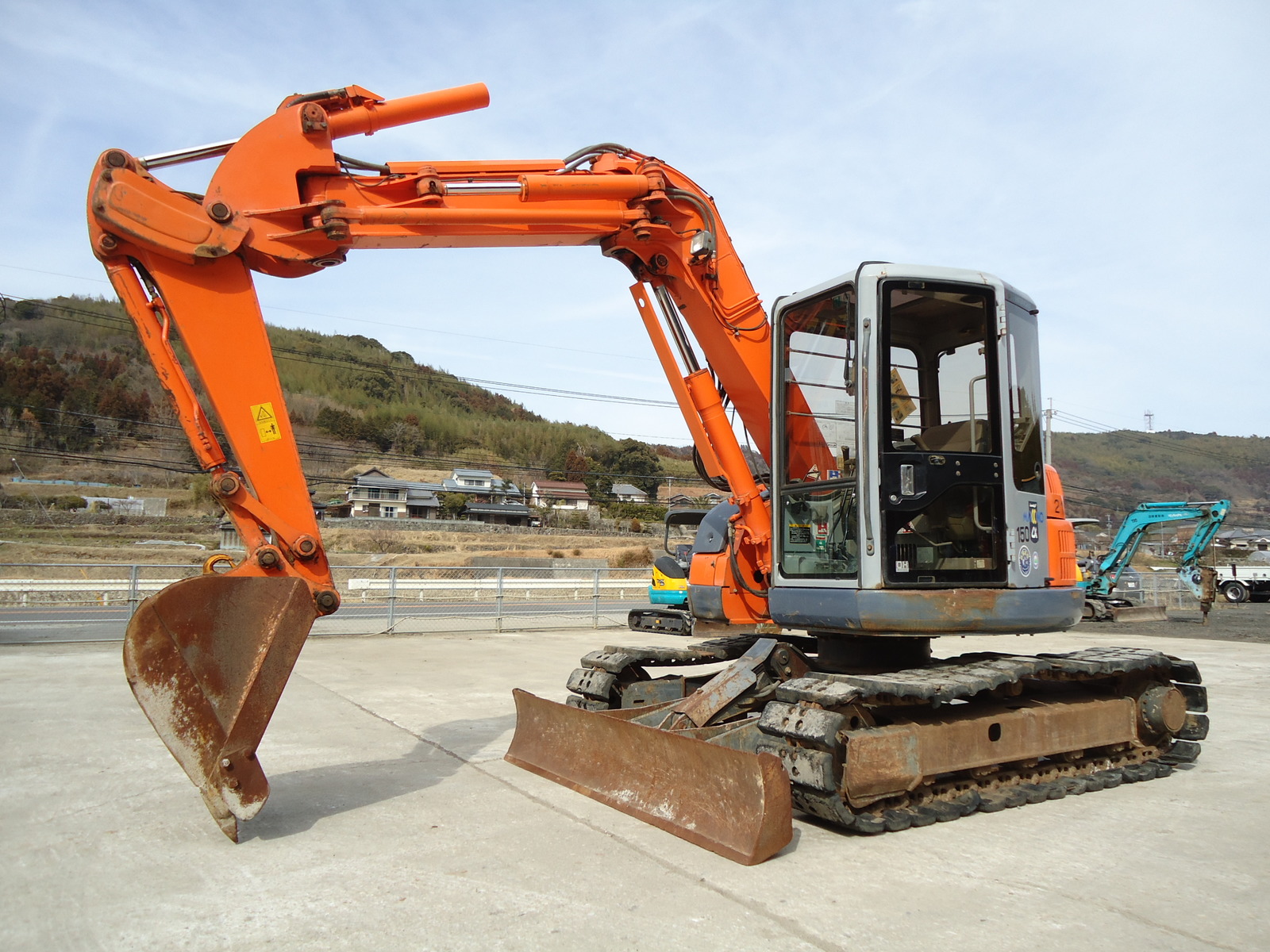 Used Construction Machine Used HITACHI HITACHI Excavator 0.2-0.3m3 EX75UR-5