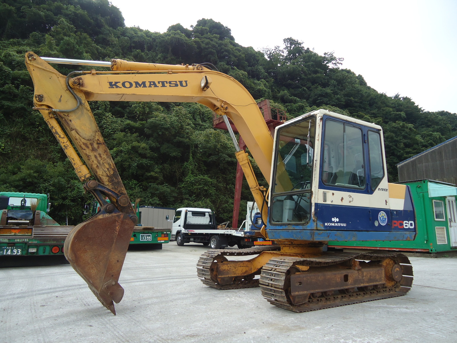 Used Construction Machine Used KOMATSU KOMATSU Excavator 0.2-0.3m3 PC60-6