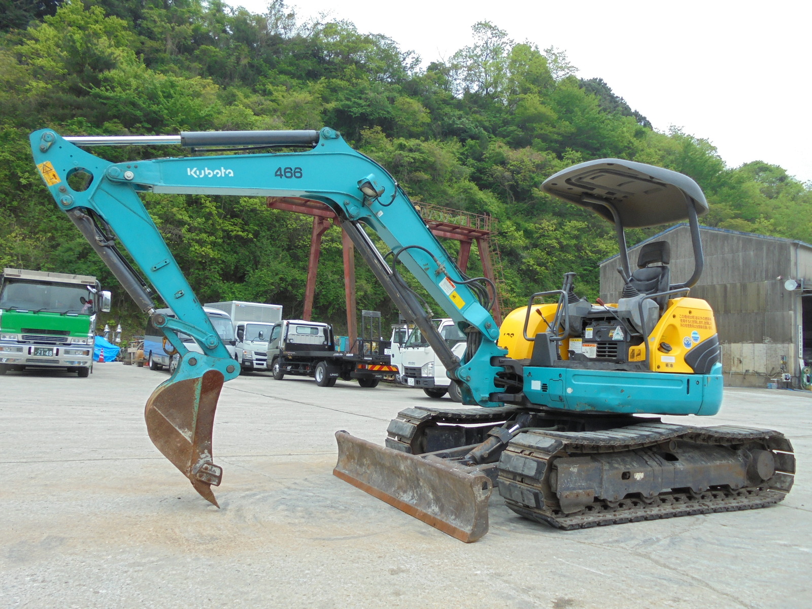 Used Construction Machine Used KUBOTA KUBOTA Excavator 0.2-0.3m3 U-40-5