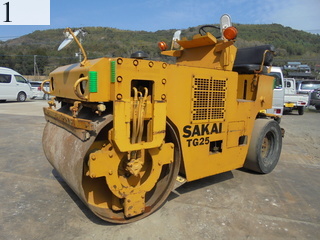 Used Construction Machine Used SAKAI SAKAI Roller Vibration rollers for paving TG25