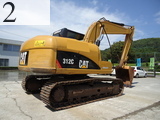 Used Construction Machine Used CAT CAT Excavator 0.4-0.5m3 312C-3