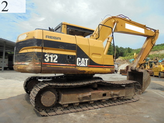 Used Construction Machine Used CAT CAT Excavator 0.4-0.5m3 312