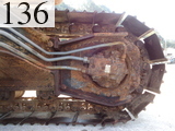 中古建設機械 中古 日立建機 HITACHI 油圧ショベル・バックホー ０．４－０．５立米 EX120