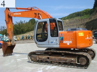 中古建設機械 中古 日立建機 HITACHI 油圧ショベル・バックホー ０．７－０．９立米 EX225USR