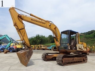 Used Construction Machine Used KOMATSU KOMATSU Excavator 0.4-0.5m3 PC120-3
