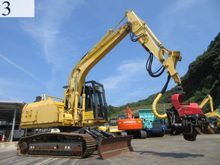 Used Construction Machine Used KOMATSU KOMATSU Forestry excavators Harvester PC120-8