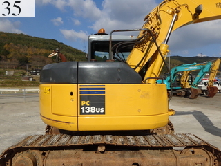 Used Construction Machine Used KOMATSU KOMATSU Excavator 0.4-0.5m3 PC138US-2E0