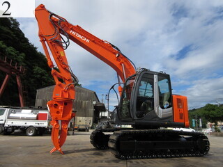 Used Construction Machine Used HITACHI HITACHI Material Handling / Recycling excavators Grapple ZX135USK-3