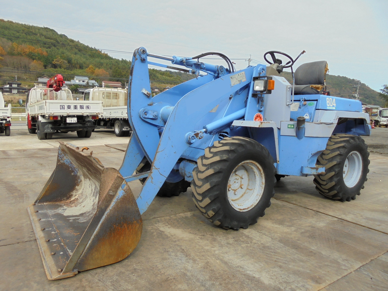 Used Construction Machine Used TCM TCM Wheel Loader smaller than 1.0m3 804