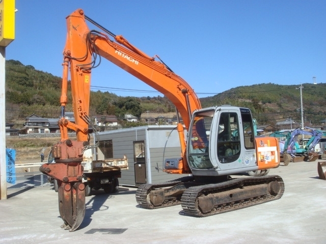 Used Construction Machine Used HITACHI HITACHI Material Handling / Recycling excavators Grapple EX120-5Z