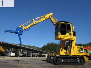 Used Construction Machine Used KOMATSU KOMATSU Material Handling / Recycling excavators Grapple PC130-8