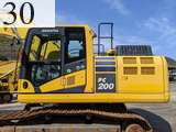 中古建設機械 中古 コマツ KOMATSU 油圧ショベル・バックホー ０．７－０．９立米 PC200-11
