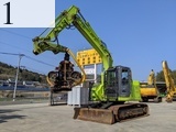 中古建設機械 中古 住友建機 SUMITOMO 林業機械 プロセッサー SH135X-3B