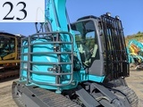 中古建設機械 中古 コベルコ建機 KOBELCO 林業機械 フェラーバンチャザウルスロボ SK135SR-3F