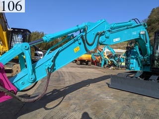 中古建設機械 中古 コベルコ建機 KOBELCO 林業機械 フェラーバンチャザウルスロボ SK135SR-3F