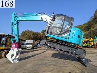 中古建設機械 中古 コベルコ建機 KOBELCO 林業機械 フェラーバンチャザウルスロボ SK135SR-3F