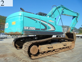 中古建設機械 中古 コベルコ建機 KOBELCO 油圧ショベル・バックホー ０．７－０．９立米 SK200-8