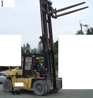 Used Construction Machine Used TCM TCM Forklift Diesel engine FHD100Z