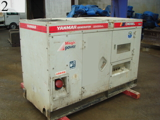 中古建設機械 中古 ヤンマーディーゼル YANMAR 発電機  AG40-2