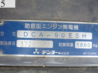 Used Construction Machine Used DENYO DENYO Generator  DCA-90ESH