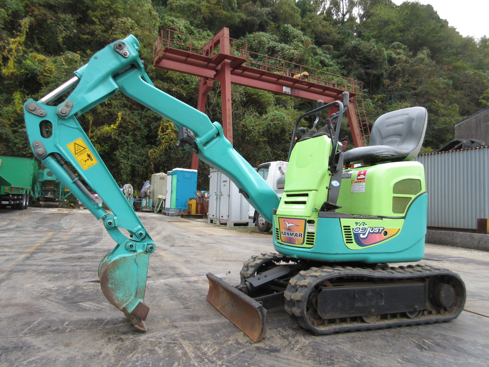 Used Construction Machine Used YANMAR YANMAR Excavator ~0.1m3 J09-A