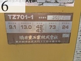 中古建設機械 中古 酒井重工業 SAKAI ローラー タイヤローラー TZ701-1