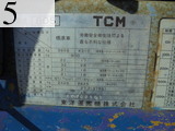 中古建設機械 中古 TCM 東洋運搬機 TCM ホイール・ローダ １．０立米以下 805