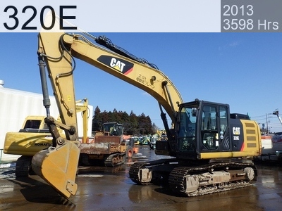 Used Construction Machine used  Excavator 0.7-0.9m3 320E #SXE00335, 2013Year 3598Hours