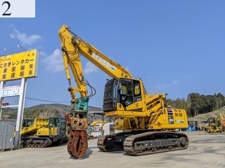中古建設機械 中古 コマツ KOMATSU マテリアルハンドリング機 グラップル仕様 PC200LC-11